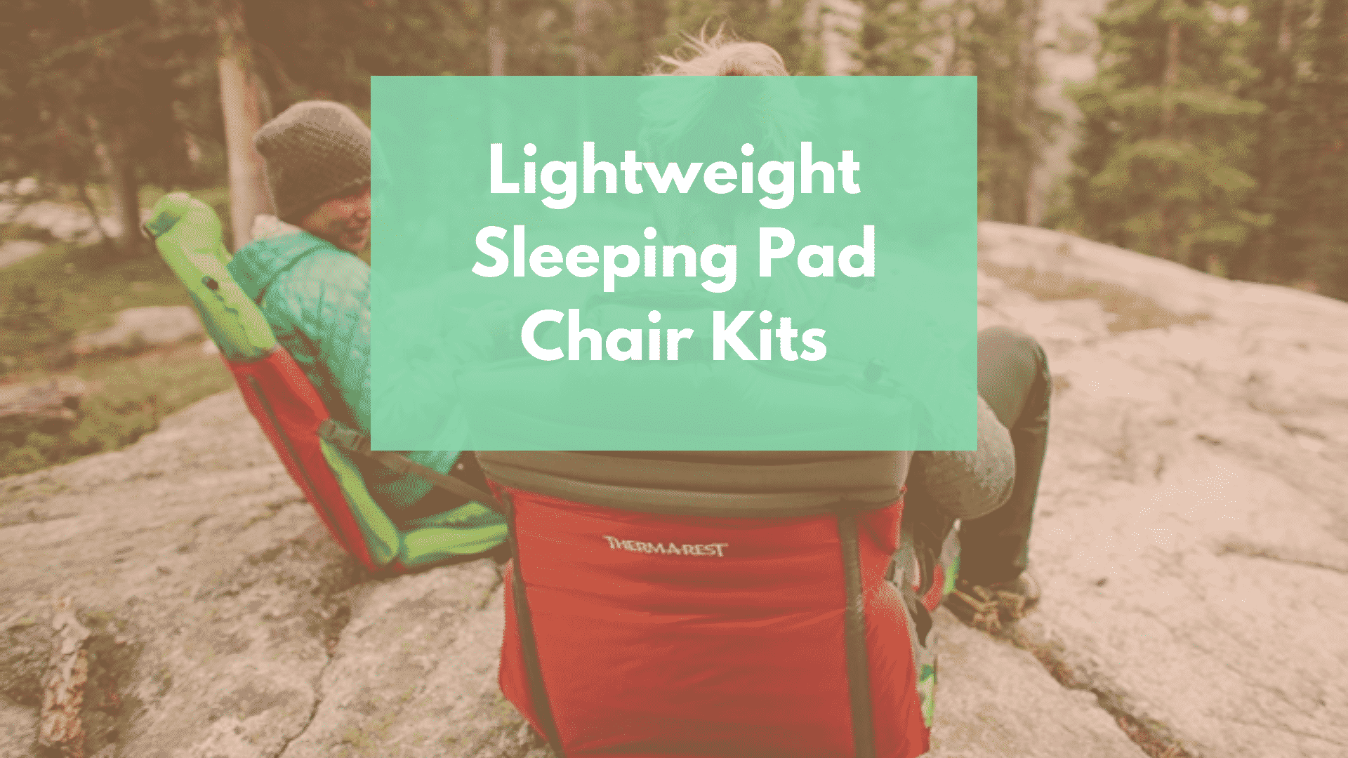 sleeping pad chair kit