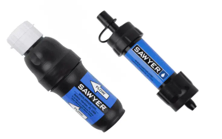 Sawyer Mini and Squeeze Backpacking Water Filter