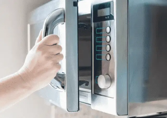 hand opening microwave to put in Nalgene