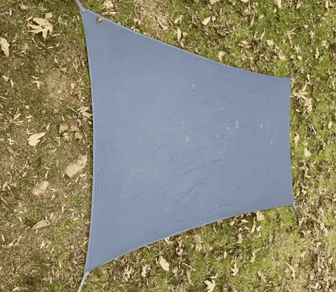 Tent Footprint To Keep Floorless Tent Dry