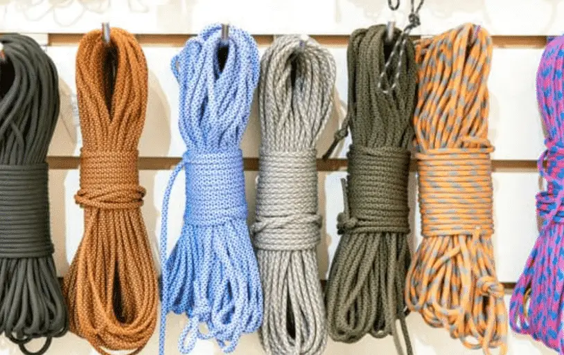 Different types of paracord strengths