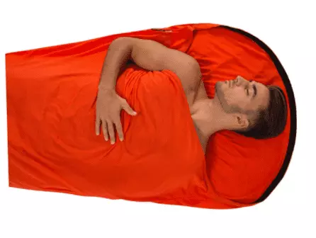 Sleeping bag liners increase warmth