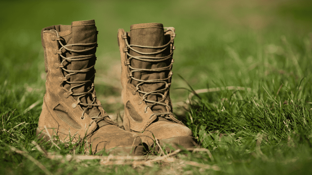 Tactical combat boots are heavier than hiking boots