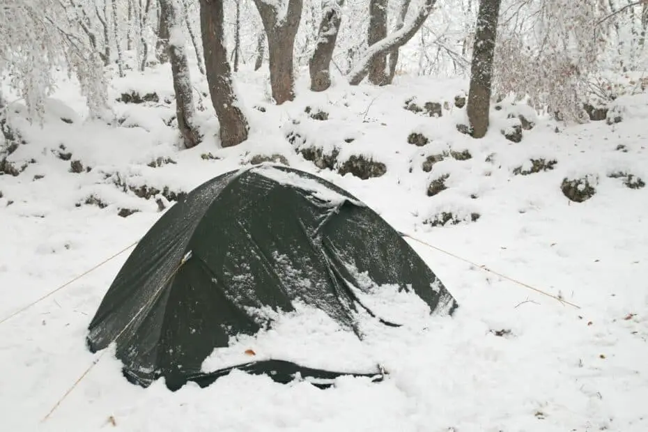 How to heat a tent