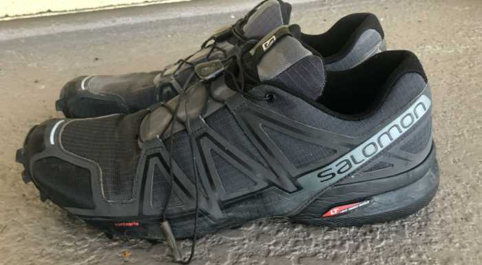 Salomon sense ride mixed terrain shoe are a lightweight option.