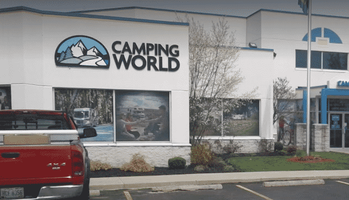 Park overnight at some camping world locations