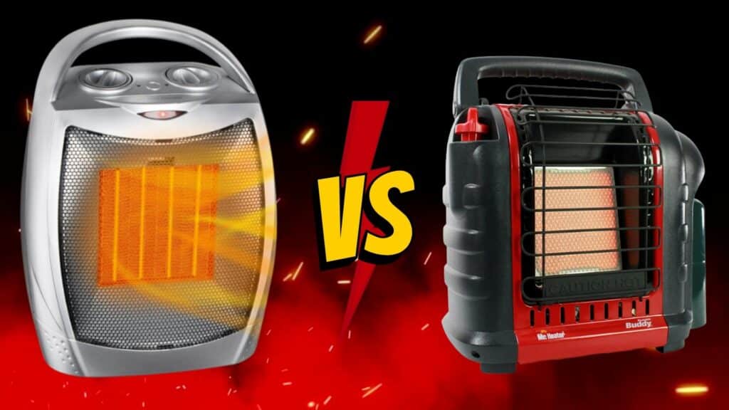 propane vs electric tent heaters