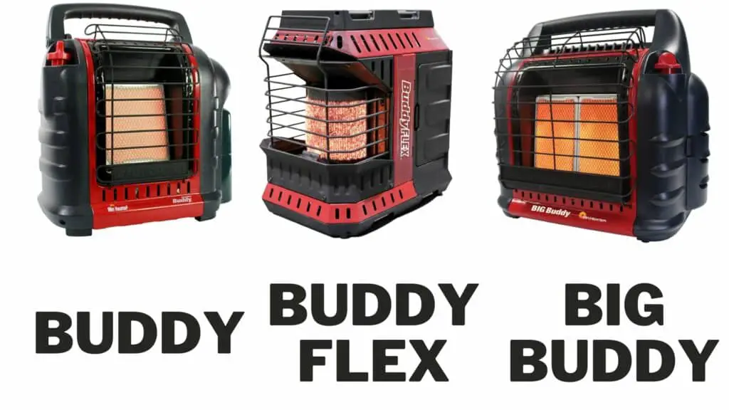 best propane space heaters buddy, big buddy and buddy flex.